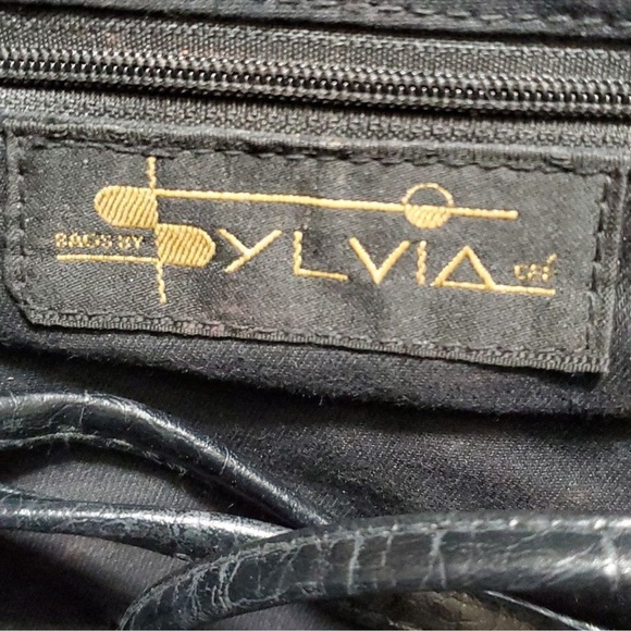 BAGS BY SYLVIA VINTAGE LEATHER CLUTCH BAG - Picture 6 of 10